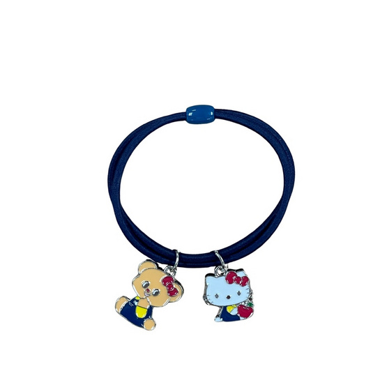 หนังยางรัดผม Hello Kitty X Butterbear (แพ็ก 5 ชิ้น)