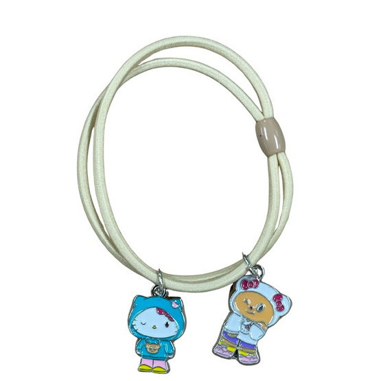 หนังยางรัดผม Hello Kitty X Butterbear (แพ็ก 5 ชิ้น)