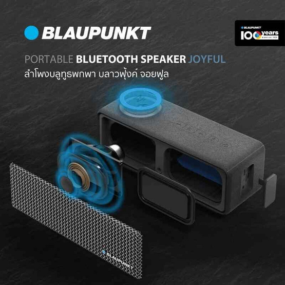 BLAUPUNKT ลำโพงบลูทูธพกพา JOYFUL