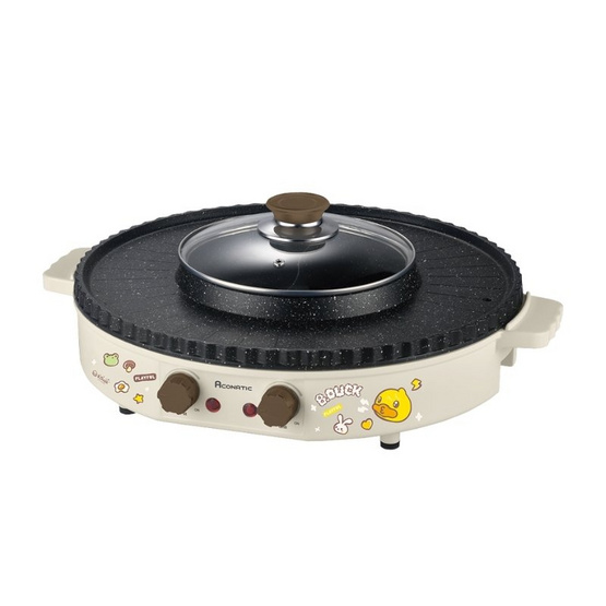 ACONATIC B-DUCK เตาปิ้งย่าง พร้อมชาบู รุ่น AN-PSG1420