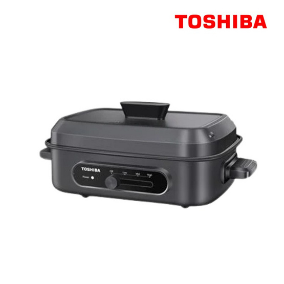 TOSHIBA หม้อไฟฟ้าอเนกประสงค์ 4.5 ลิตร รุ่น HC-14KSSTH