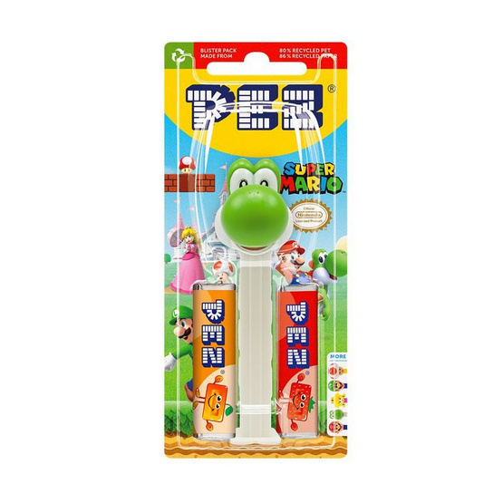 เพซ ลูกอมรสสตรอเบอร์รี่และส้ม คละแบบ 17 กรัม (แพ็ก 6 ชิ้น)