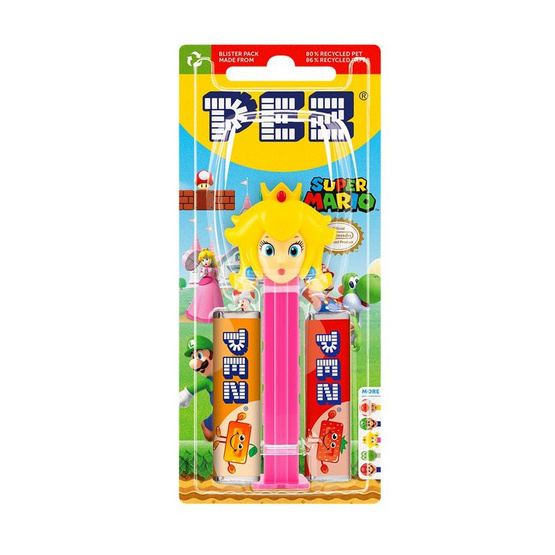 เพซ ลูกอมรสสตรอเบอร์รี่และส้ม คละแบบ 17 กรัม (แพ็ก 6 ชิ้น)