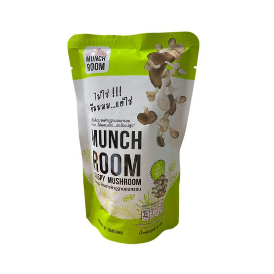 OTOP มันช์รูม เห็ดนางฟ้าอบกรอบรสออริจินอล 20 กรัม (แพ็ก 6 ชิ้น)