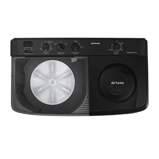 SAMSUNG เครื่องซักผ้า2ถัง 13 กก. รุ่น WT13B5040BA/ST