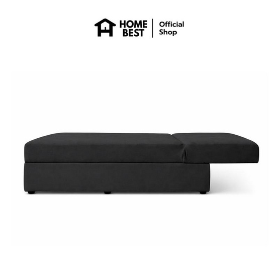 HomeBest โซฟาหนัง PVC โซฟาปรับนอน 1 ที่นั่ง ปรับได้ 3 ระดับ