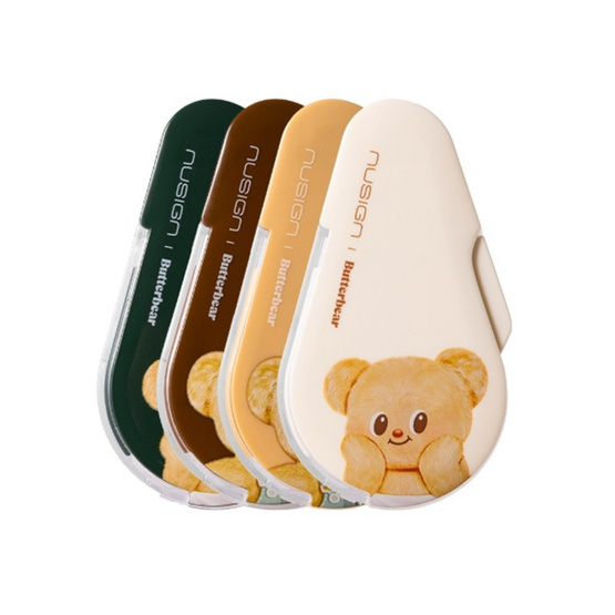 Deli เทปลบคำผิด 6 เมตร ลาย ButterBear NS161-B คละสี (แพ็ก 4 ชิ้น)