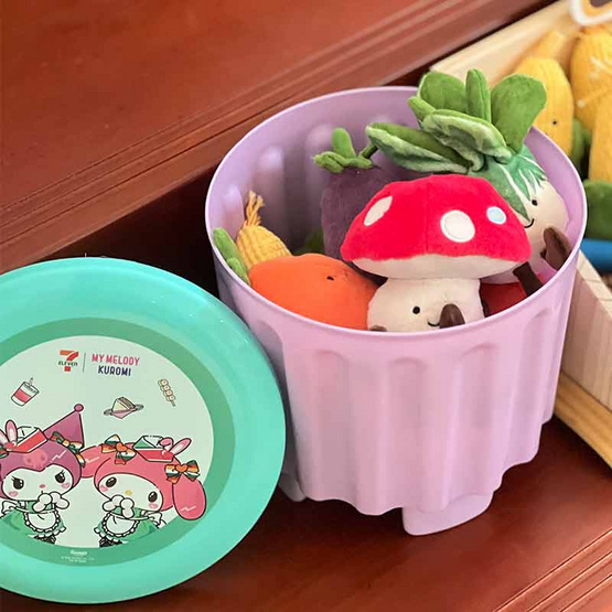 เก้าอี้เก็บฝัน (สีม่วง-เขียว)