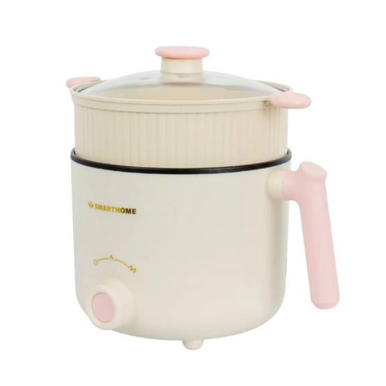 SMARTHOME กระทะไฟฟ้าอเนกประสงค์พร้อมซึ้ง รุ่น SFP604