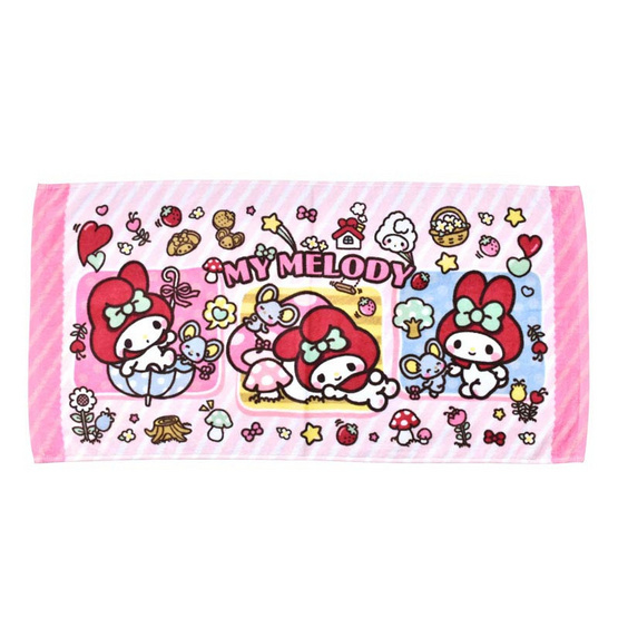 Chilli  ผ้าขนหนูลิขสิทธิ์ ขนาด 16x32 นิ้ว รุ่น MM-069 My Melody