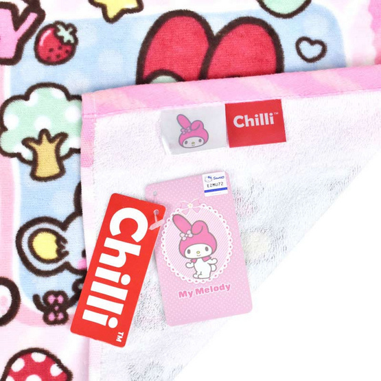 Chilli  ผ้าขนหนูลิขสิทธิ์ ขนาด 16x32 นิ้ว รุ่น MM-069 My Melody