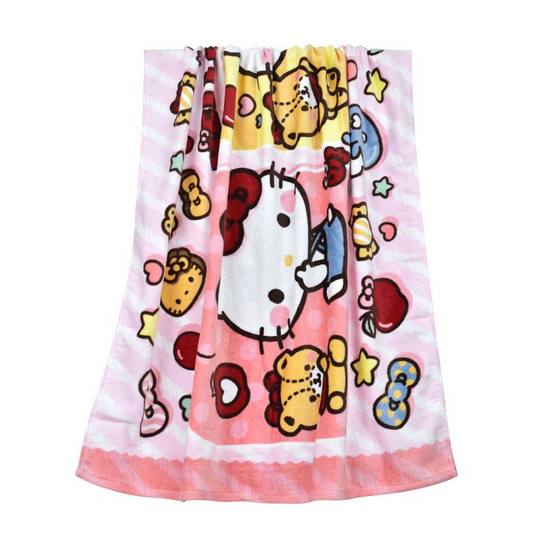 Chilli  ผ้าขนหนูลิขสิทธิ์ ขนาด 16x32 นิ้ว รุ่น KT-8074 Kitty