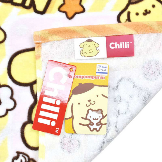Chilli  ผ้าขนหนูลิขสิทธิ์ ขนาด 16x32 นิ้ว รุ่น PP-2502 Pompompurin