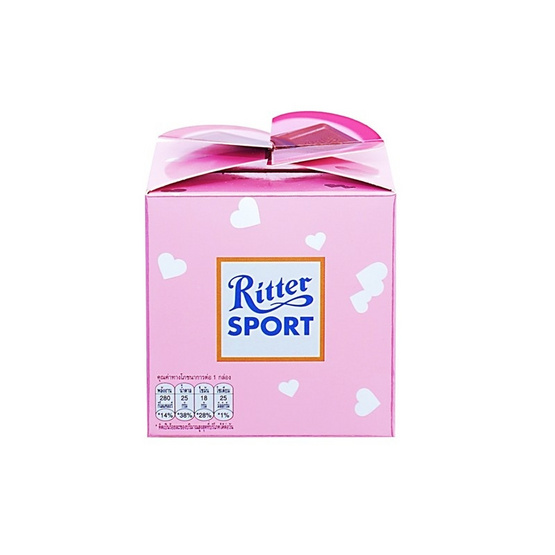 ริตเทอร์สปอร์ต ช็อกโกแลตสอดครีมโยเกิร์ตสตรอเบอร์รี่ 50 กรัม