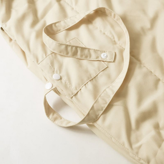 Frolina Explore Smart ผ้าห่มเอนกประสงค์ ขนาด 60x80 นิ้ว Pink Tint_Light Beige