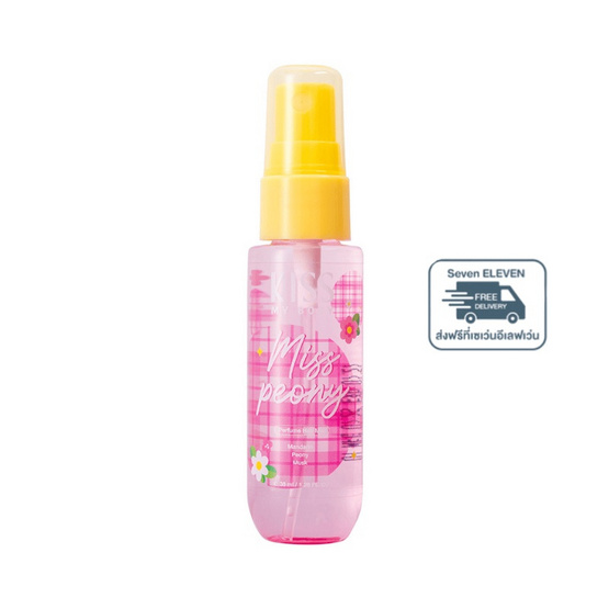 คิส มาย บอดี้ เพอร์ฟูม แฮร์ มิสท์ มิส พีโอนี 38 ml. ชมพู