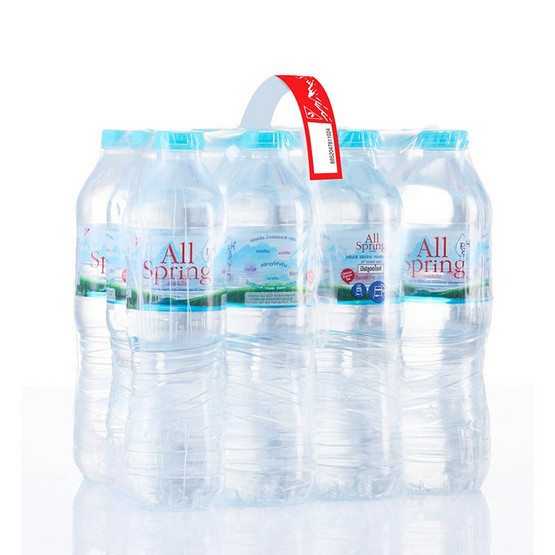 น้ำแร่ออลสปริง 600 มล. แพ็ก 12 ขวด