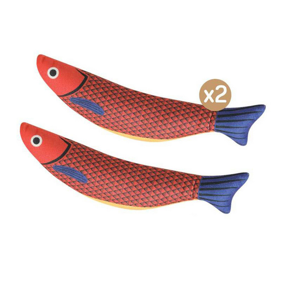 KUMA ของเล่นตุ๊กตาปลาน้อย ซูรี่ส้ม แพ็คคู่