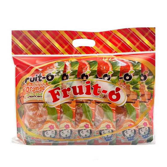 อากิโกะ กัมมี่ฟรุตโอออเร้นจ์มินิ 85 กรัม (แพ็ก 6 ชิ้น)