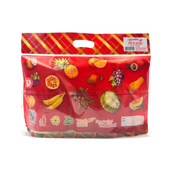 อากิโกะ กัมมี่ฟรุตโอออเร้นจ์มินิ 85 กรัม (แพ็ก 6 ชิ้น)