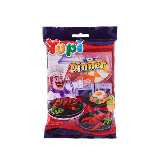 ยูปี้ กัมมี่ดินเนอร์กลิ่นผลไม้ 70 กรัม