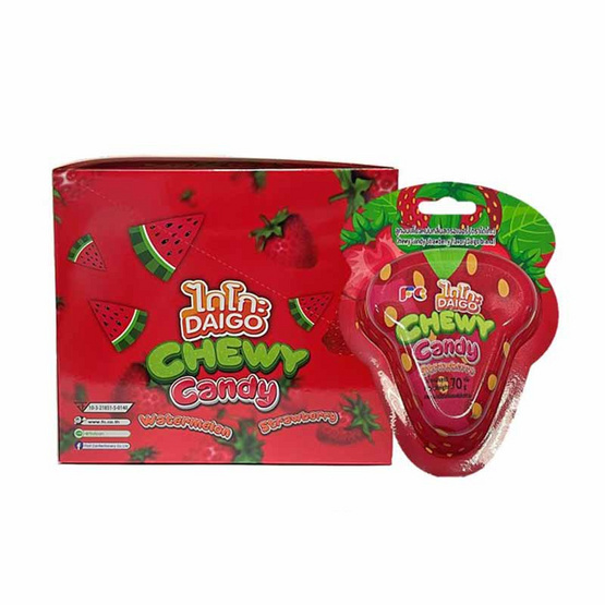 ไดโกะ ลูกอมเคี้ยวหนึบ 70 กรัม (แพ็ก 4 ชิ้น)