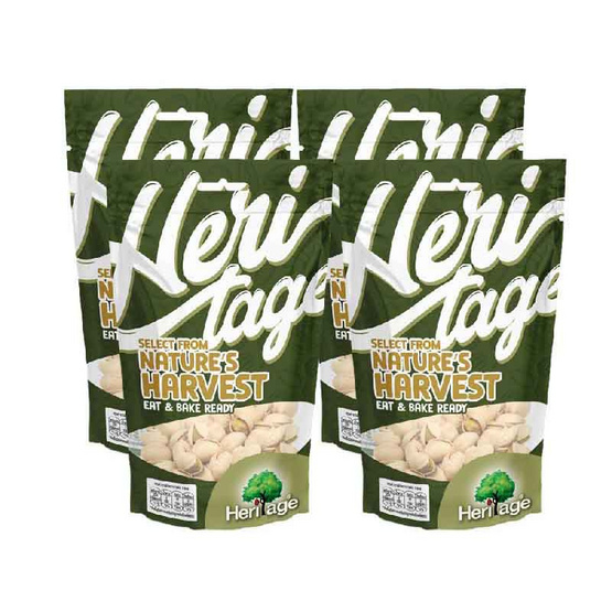 เฮอริเทจ ถั่วพิสทาชิโอแบบมีเปลือกอบ 70 กรัม (แพ็ก 4 ชิ้น)