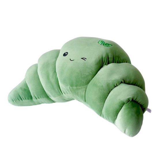 OPORTOYS หมอนตุ๊กตาขนมปังครัวซองต์ Croissant (30นิ้ว) ชาเขียวมัจฉะ