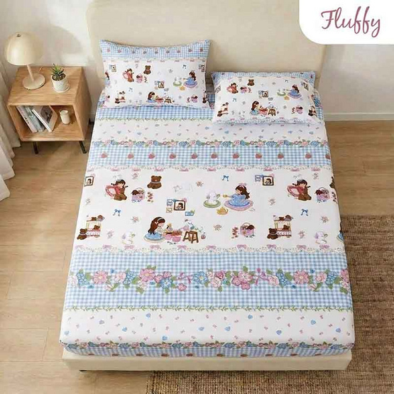 Fluffy ผ้าปูไม่รวมนวม Sweet girl