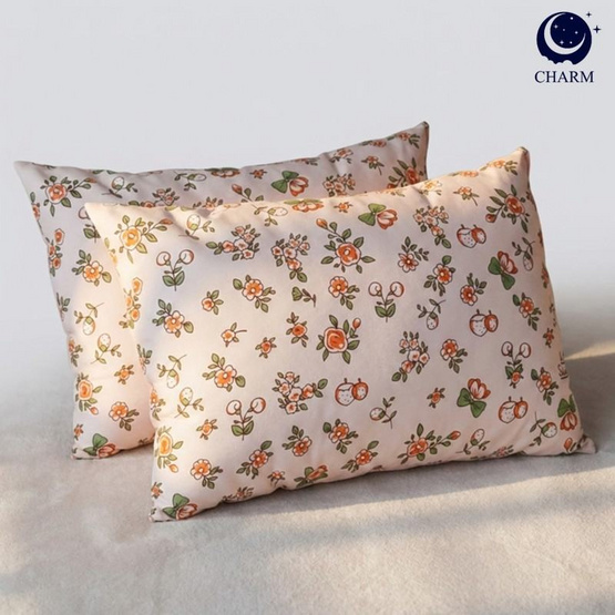 Charm หมอนหนุนเเพ็คคู่ Sweet Meadow 17x27 นิ้ว