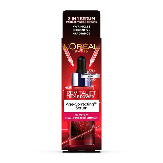 ลอรีอัล รีไวทัลลิฟท์ ทริปเปิล พาวเวอร์ เอจ-คอเรคติ้ง เซรั่ม 30 มล.