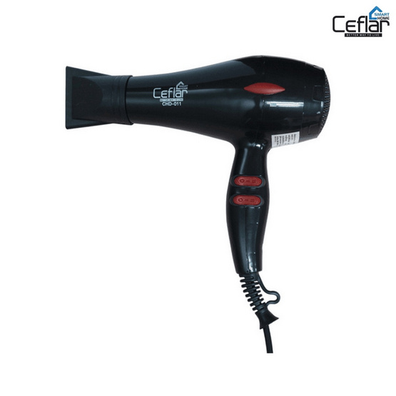 Ceflar เครื่องเป่าผม 1000 วัตต์ รุ่น CHD-011 สีดำ