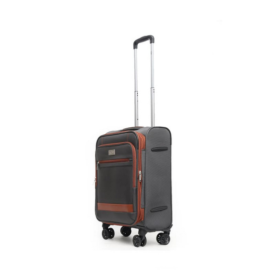 HQ LUGGAGE กระเป๋าเดินทาง ผ้าไนลอน รุ่น 1926 สีเทา