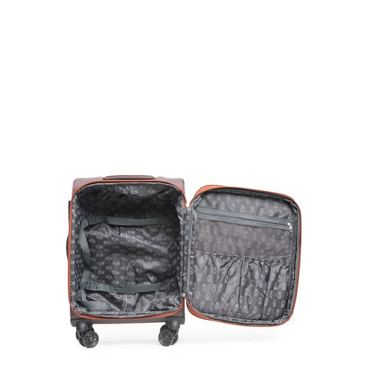 HQ LUGGAGE กระเป๋าเดินทาง ผ้าไนลอน รุ่น 1926 สีเทา
