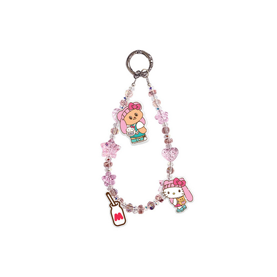 สายคล้องอเนกประสงค์ Hello Kitty X Butterbear คละลาย (แพ็ก 2 ชิ้น)