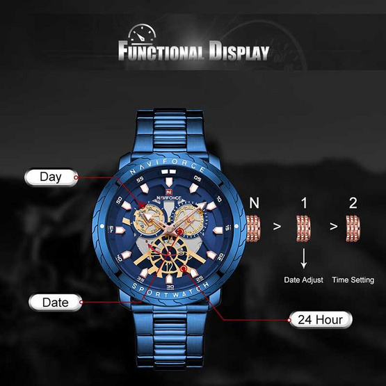 Naviforce นาฬิกาข้อมือ รุ่น NF9158