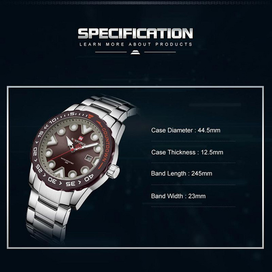 Naviforce นาฬิกาข้อมือ รุ่น NF9178