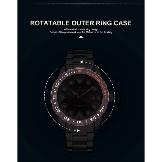 Naviforce นาฬิกาข้อมือ รุ่น NF9178