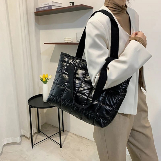 Forever25 B1104 กระเป๋าสะพายข้าง สีดำ