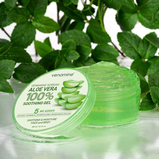 VENAMINE อโลเวร่าเจล Aloe Vera Soothing Gel 300มล.
