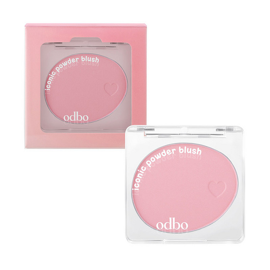 Odbo บลัชออน Iconic Powder Blush OD1325 4.2 กรัม