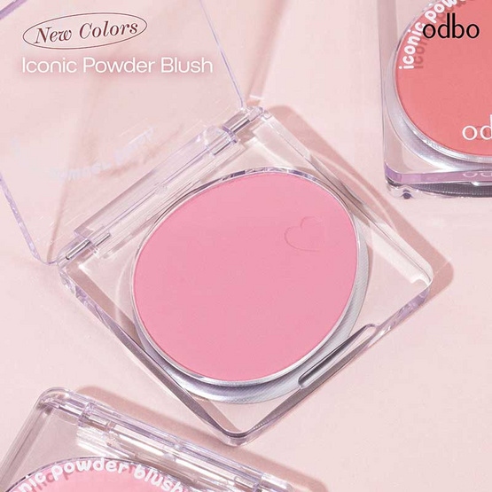 Odbo บลัชออน Iconic Powder Blush OD1325 4.2 กรัม