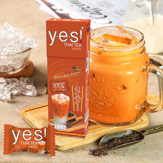เยส ลูกอมรสชาไทย 36 กรัม (แพ็ก 12 ชิ้น)
