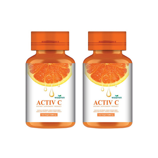 Wisamin ACTIVE C เอคทีฟซี บรรจุ 30 แคปซูล 1 แถม 1