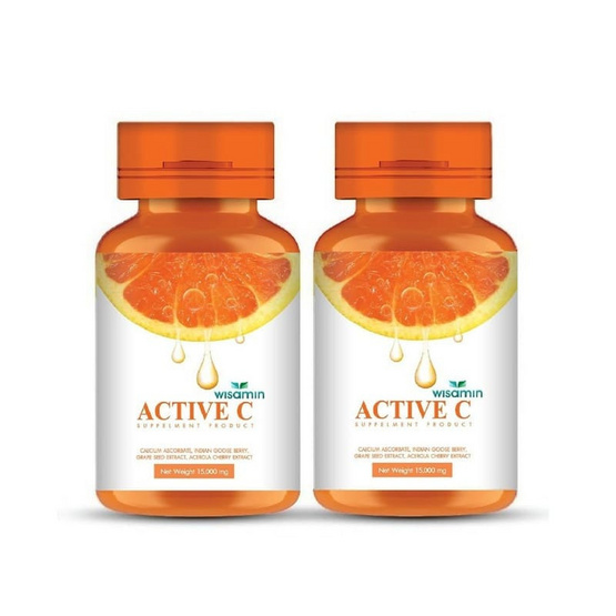 Wisamin ACTIVE C เอคทีฟซี บรรจุ 30 แคปซูล 1 แถม 1