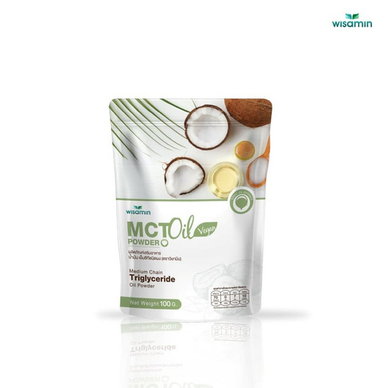 Wisamin MCT OIL ชนิดผง บรรจุ 100 กรัม
