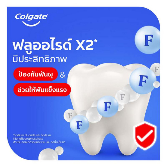 คอลเกต ยาสีฟัน รสยอดนิยม 100 กรัม (แพ็ก 6 ชิ้น)