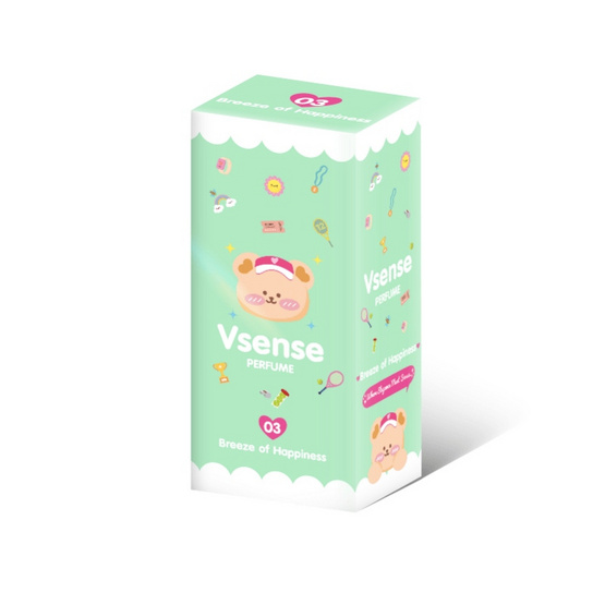 Vsense บรีซ ออฟ แฮปปิเนส เพอร์ฟูม 10 ml สีเขียว