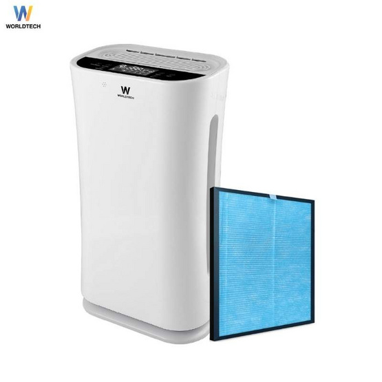 Worldtech เครื่องฟอกอากาศ 40-55 ตร.ม. รุ่น WT-P80
