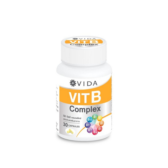 Vida วิตบีคอมเพล็กซ์ บรรจุ 30 capsule